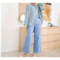 Denim Plazzo pant Stylish new Trendy look Jeans Pant For Women. 