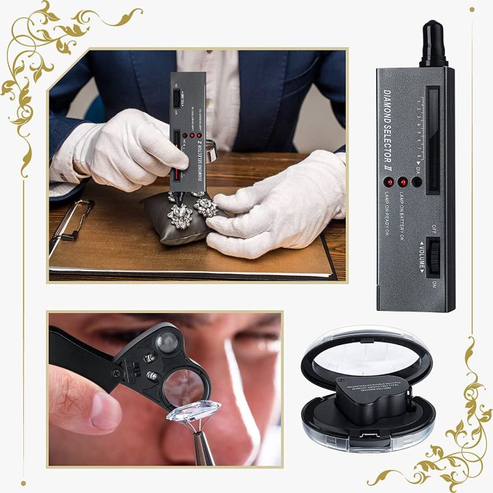ARELENE%20Diamond%20Tester%20Jewelry%20Diamond%20Detector%20Gem%20Diamond%20Tester%20Pen%2030X%2060X%20Illuminated%20Jewelry%20Eye%20Loupe%20Distinguish%20Tool%20-%20Image%203