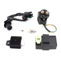 Ignition Coil & AC CDI Box 6 pin for GY6 4 Stroke 50cc 125cc 150cc. 