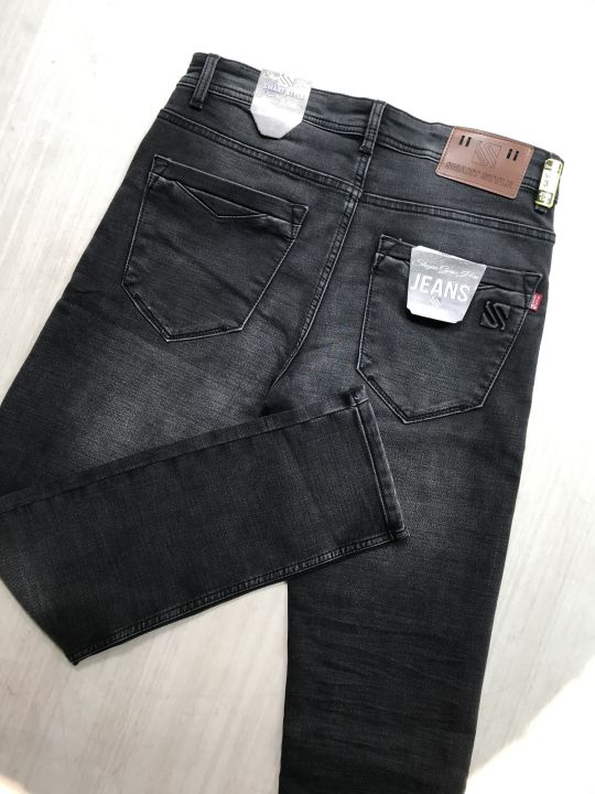 Smart%20Style%20Knit%20Denim%20Jeans%20Stretch%20Pant%20For%20Men%20-%20Image%204
