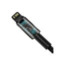 Baseus Tungsten Gold Fast Charging Data Cable Type-C to IP PD 20W 1m Black.