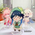 Stang For Game Genshin Impact Stand Plate Anime Cartoon Cosplay Figure Character Acrylic Prop.