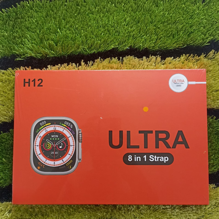 H12 Ultra Smart Watch 8 In Strap All in One Seris 8