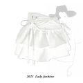 Girl Doll Blue Denim Pleated Skirt Hottie A-line Slim Short Skirt Design Sense Skirt Skirt Skirt Lu. 