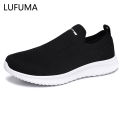Summer Fashion Men Sneakers Breathable Men Shoes Fashion Slip On Sneakers For Men Cheap Men Loafers Shoes Without Laces KEEMEEUYZO.