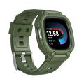 Watch Strap For Fitbit Versa 4 / 3 / Sense 2 / Sense 1 Armor Integrated TPU Watch Band. 