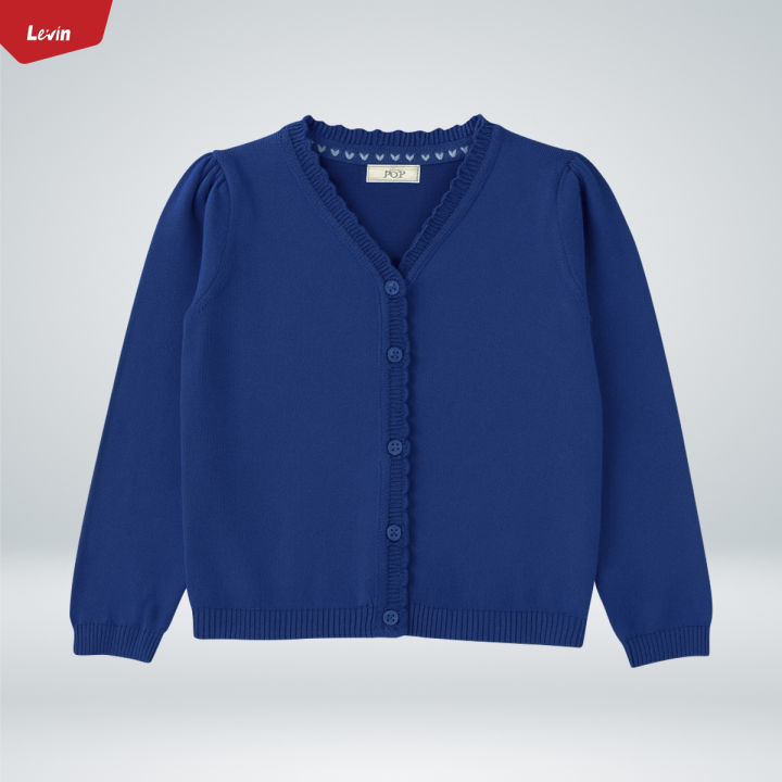 Girls%20Cotton%20Knitted%20Cardigan%20Sweater%20From%20Levin%20-%20Image%209