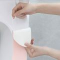Customizable adhesive toilet seat cover reusable Solid color Sticky Toilet Mat Adsorption type 1 pair.