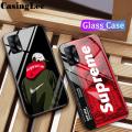 Casinglee for OPPO A95 4G Case Mirror Couple Back Cover SUP Supreme Design OPPO A95 4G case cover For girls and Boys.