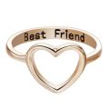 【beauty code store】QIMING Jewelry Opening Best Friends Ring Gifts Minimalist Jewelry for Women Girl Gift. 