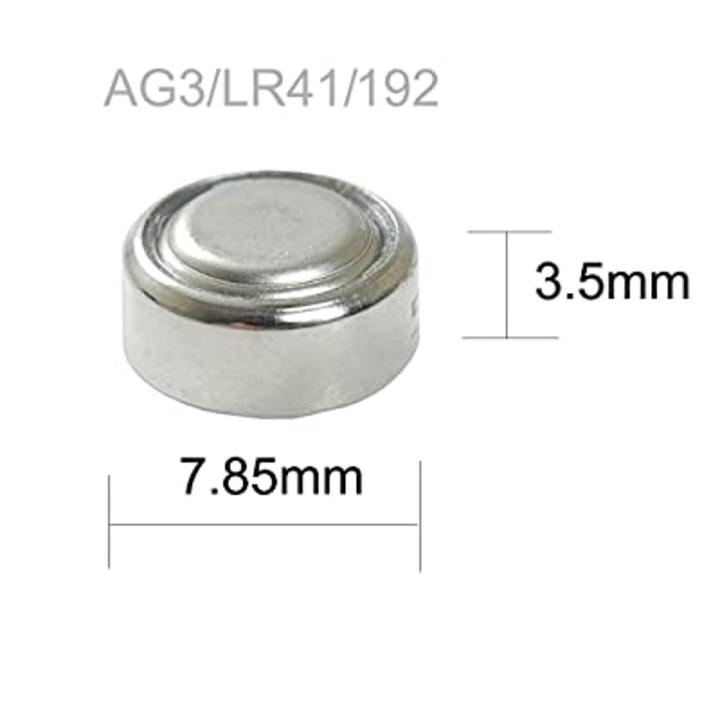 Battery for thermometer 10pcs LR41 Button Cell