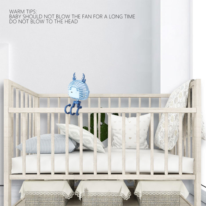 USB%20Chargeable%20Fan%20Baby%20Stroller%20Bed%20Fan%20Mute%20Retractable%20Fan%20with%20Clip%20Variable%20Portable%20Octopus%20Mini%20Fan%20Office%20Desktop%20Fan%20-%20Image%205