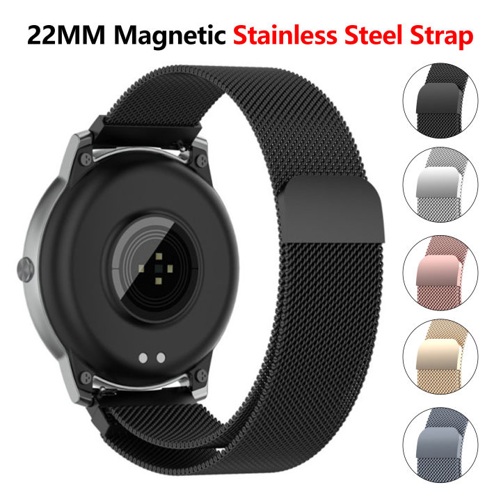 22MM Stainless Steel Strap for Xiaomi Haylou Solar LS05 Smart