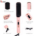 Professional Hot Comb for Hair Styling Hair Straightener and Curler 2 in 1 Dryer and Straightening Brush electric Hair Comb. 
