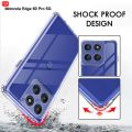 For Motorola Edge 60 Pro 5G Premium Silicone Case Crystal Clear Soft TPU Ultra-Thin Transparent Flexible Protective Mobile Phone Back Cover.