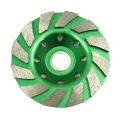4in Diamond egment Grinding Wheel Angle Grinder Disc for Granite tone Marble Masonry Concrete Cut.