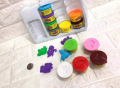 12 Colors Beautiful Zoo Colorful Play Dough Adventure Tools Set Toy. 