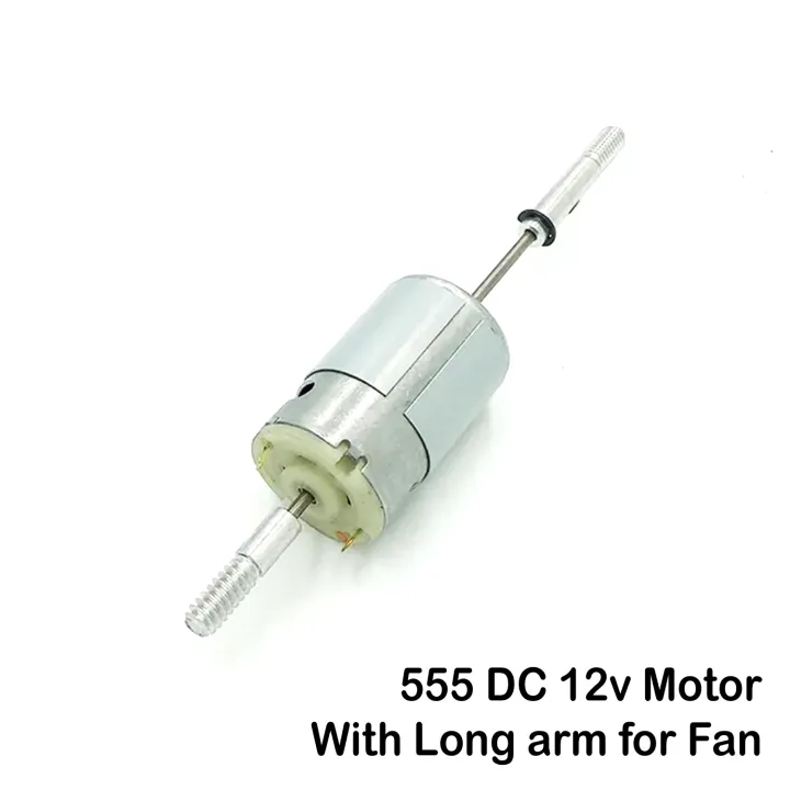 12V%20555%20DC%20Fan%20Motor%20with%20Long%20Shaft%20and%20Double%20Threaded%20Coupler%20-%20High%20Speed,%20Heavy%20Duty,%20Full%20Metal%20Body,%20Original%20Copper%20Core%20Fan%20Motor%20-%20Image%204