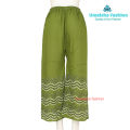 Fashion Trend Soft Linen Print Plazzo For Woman. 