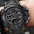 Digital Watch for Men Outdoor Men's Sports Watches Clock Waterproof Luminous Chronograph Student Electronic Wristwatch. 