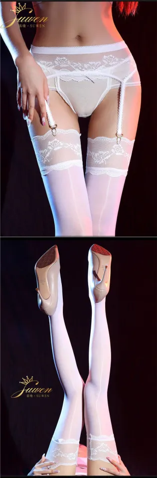Horse Oil Long Tube One-Piece Lace Stockings with Garter Belt Hollowed-out and Crotchless Stockings Lace Socks Sexy Seduction Underwear Men and Women Same Style | Daraz.com.bd Horse Oil Long Tube One-Piece Lace Stockings with Garter Belt Hollowed-out and Crotchless Stockings Lace Socks Sexy Seduction Underwear Men and Women Same Style | Daraz.com.bd