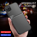 For Samsung Galaxy A12 Case Slim Silicone Softcase Camare Protection Back Cover Texture Casing Compatible with Magnetic Car Holder. 