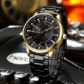 CURREN 8406 Stainless Steel Men Quartz Waterproof Watches for Men.