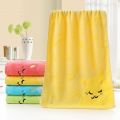 （New）25*50cm Children Towel Comfortable Bamboo Fiber uper oft Kid Cute Kitten trong Water Aborbing High End Towel High Quality. 