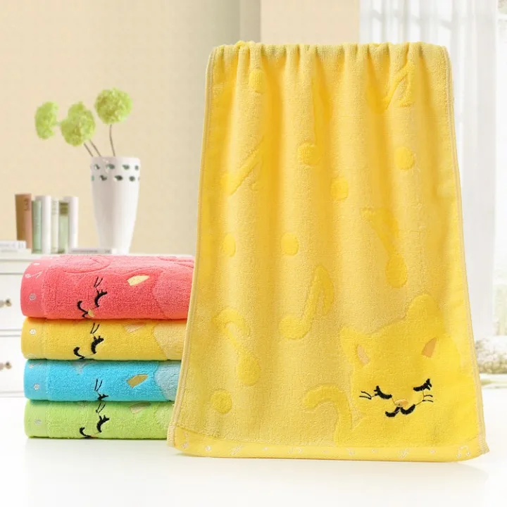 %EF%BC%88New%EF%BC%8925*50cm%20Children%20Towel%20Comfortable%20Bamboo%20Fiber%20uper%20oft%20Kid%20Cute%20Kitten%20trong%20Water%20Aborbing%20High%20End%20Towel%20High%20Quality%20-%20Image%204