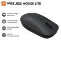 Xiaomi Wireless Mouse Lite - 2.4GHz Wireless, Simple Design & Solid Grip.