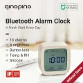 Qingping Smart Bluetooth Digital Alarm Clock with Multiple Alarms, with Temperature and Humidity Display for Bedroom,Table Clock. 