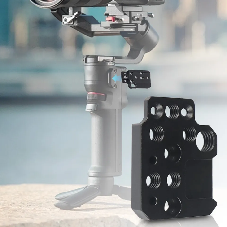 Quick Release Plate Camera Stabilizer Expansion Mounting Base with