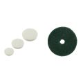 BRADOO- 17Pcs Clarinet Leather Pads with 90Pcs Piano Keyboard Washer Piano Felt Balance Rail Punchings Washers. 