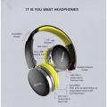 AWEI A500BL Bluetooth Earphone 2 in 1 Foldable Wired Wireless Bluetooth Headphone Sports Earphones with Microphone Noise Cancell. 