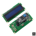 16x2 LCD Display with I2C Module | Blue/Green Backlight | Compatible with Arduino, ESP32, Raspberry Pi. 