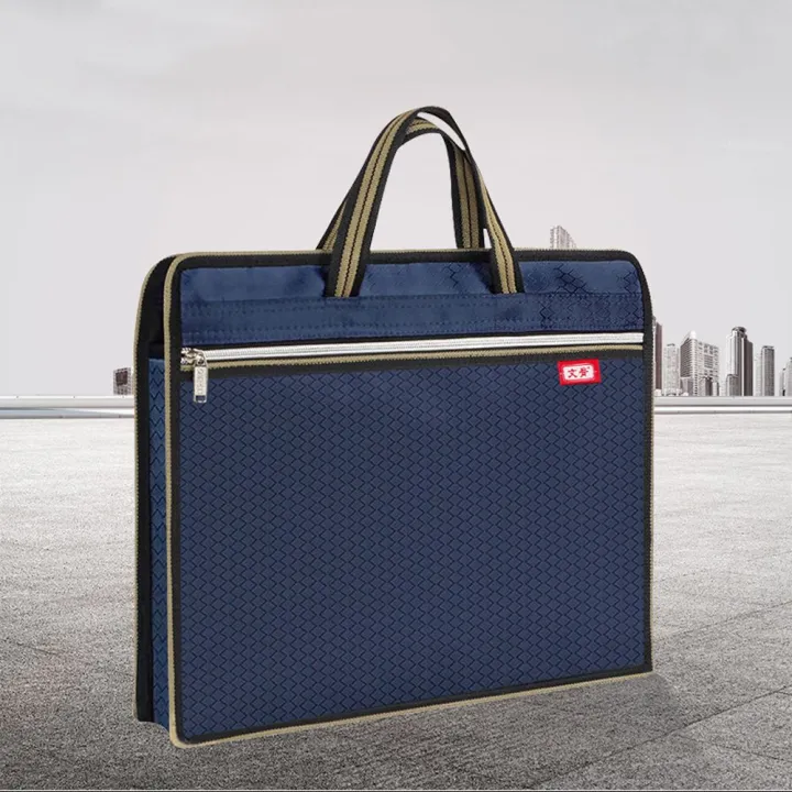 THE%20IDOL%20Waterproof%20High%20Capacity%20Filing%20Products%20Student%20Portfolio%20Bag%20Conference%20Bag%20Organizer%20Bag%20Business%20Handbag%20File%20Organizer%20Package%20Business%20Storage%20Bag%20A4%20File%20Bag%20Briefcase%20Canvas%20-%20Image%208