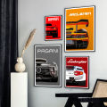 Supercars Cool Car Poster Ferraris Lamborghini Racing Artwork Wall Picture Print Canvas For Living Room Boys Home Decor Posters.