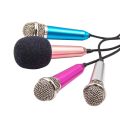 Mini Microphone Handheld Microfon 3.5mm Stereo Studio KTV Karaoke Portable Mikrof For Phone Laptop PC Desktop Audio Microphones. 