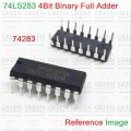74LS283 4BIT Binary Full Adder.