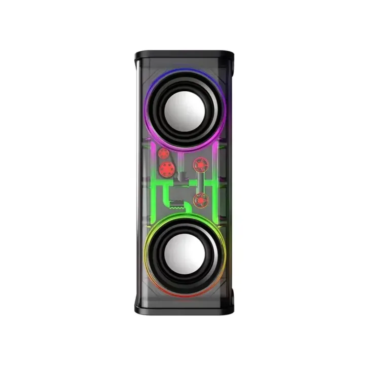V8%20Bluetooth%20Speaker%20Transparent%20Sound%20Box%20Colorful%20Lights%20Dual%20Speaker%20High%20Power%20Subwoofer%20Soundba-black%20-%20Image%202