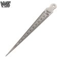 Economic 1.3mm thickness hole gap measuring tool Taper Gauge + Depth Gauge welding gage. 
