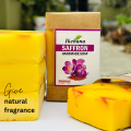 Ikebana Premium Saffron Handmade Soap- 90 gm. 