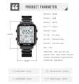 SKMEI 1888 Men and Women Electronic Digital Watch Multi-purpose Watch Fashion Simple Style Waterproof Watch For Men.