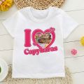 Kawaii Capybara Tshirt Kids Children T-Shirt Cartoons Clothes Kid Girl Boy Cute Capybaras Love T Shirt Baby Casual Top Clothes. 