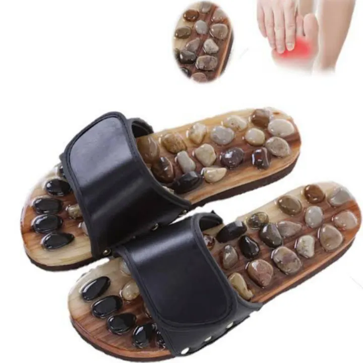 Acupressure%20Massage%20Slippers%20Reflexology%20Sandals%20with%20Natural%20Stone%20Therapeutic%20for%20Foot%20Massage%20-%20Image%203