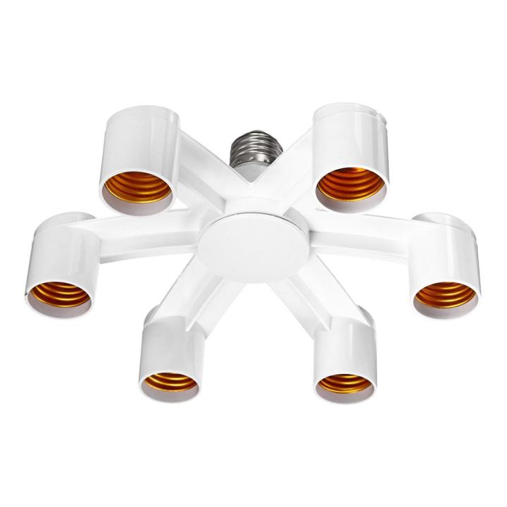 Led Light Bulb Adapter Holder Socket Base Splitter Converter (E27)
