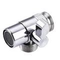 Switch Faucet Adapter Kitchen Sink Splitter Diverter Valve Water Tap Connector.