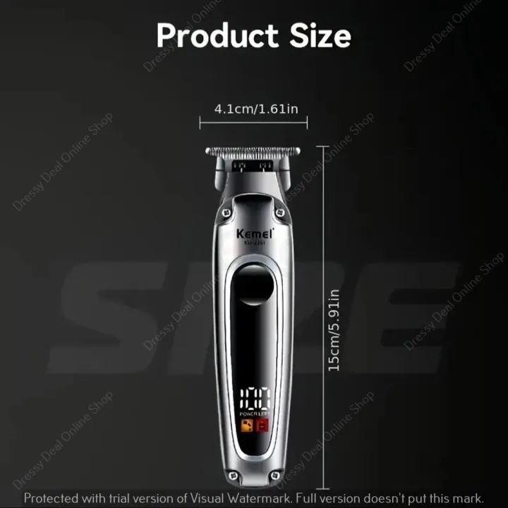 KEMEI%20KM-2261%20Hair%20Beard%20Shaver%20High%20Quality%20Professional%20Men's%20Trimmer%20-%20Image%204
