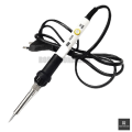 Soldering Iron Combo Pack | 5 in 1 Kit | 60W 908 Soldering Iron with Power Indicator, Desoldering Pump, Solder Wire, Rosin, Stand | DIY & Electronics Repair Kit.