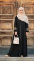 Sabiha Embroidery Borkha For Women - Original Dubai Cherry Fabric Borkha.